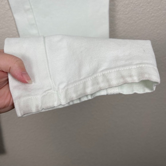 Philosophy Di Lorenzo Serafini Womens 4 Light Mint Green Denim Jean Mid Rise Y2K - Picture 11 of 16